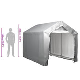 Storage Tent 180x300 cm Steel Grey 3079585