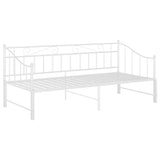Sofa Bed Frame White Powder-coated metal 324777