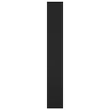 Book Cabinet/Room Divider Black 80x30x198 cm Engineered Wood 811728