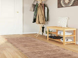 Rug Runner MARSA White 80 x 450 cm Polyester and PVC 42023313