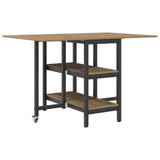 Dinning Table 122 x 80 x 76.5 cm Engineered Wood Artisan Oak 8006042