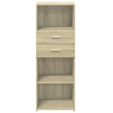 Highboard Sonoma Oak 45x42.5x124 cm Engineered Wood 846168