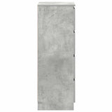 Sideboard Concrete Grey 37.5x35x99 cm Engineered Wood 861700