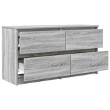 TV Cabinet Grey Sonoma 100x35x54 cm Engineered Wood 861801