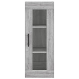 Highboard Grey Sonoma 34.5x34x180 cm Engineered Wood 3199455