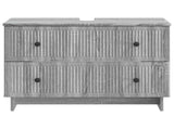 Bathroom Sink Cabinet EDE Grey Sonoma 82 x 41x 59 cm 895921