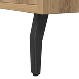 Sideboard Artisian Oak 100x36x60 cm Engineered Wood 857323