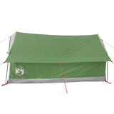 Camping Tent 2-Person Green Waterproof 94359