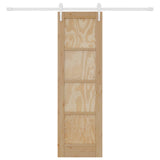 Sliding Door ORKDAL Natural and White 61 x 198.5 cm 3445584