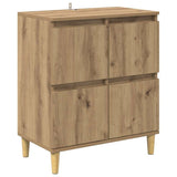 Sideboards 2 pcs Artisan Oak 60 x 35 x 70 cm Engineered Wood 3415587