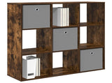 Sideboard with Drawer Smoked Oak 102 x 31 x 99.5 cm 8000496