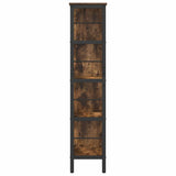 Bookshelf Smoked Oak 82 x 32 x 144.5 cm Engineered Wood 883984