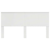Headboard with Headboard White 180 cm Engineered wood 887725
