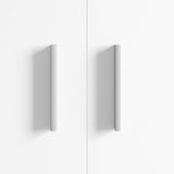 Handle Plain 828 pcs Silver 105.7 x 7.4 x 15.5 mm Aluminium 864685