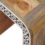 Edessa Bone Inlay End Table IN3385