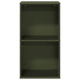 Firewood Rack Olive Green 40x30x75 cm Cold-rolled steel 864194