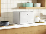 46 Litre Lockable Countertop Fridge - Cream White T3398P329509