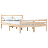 Bed Frame without Mattress Solid Wood 160x200 cm 814829