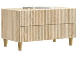 Bedside Cabinet Sonoma Oak 62 x 34.5 x 48 cm Engineered Wood 894547