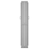 Patio Retractable Side Awning 140x1200 cm Black 313387