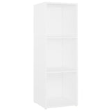 TV Cabinet White 107x35x37 cm Engineered Wood 805534