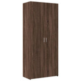 Highboard Brown Oak 80x42.5x249 cm Engineered Wood 3281370