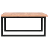 Basin Shelf Wall Mounted Steel and Solid Wood Oak 3302645