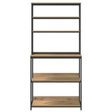 Kitchen Shelf Artisan Oak 80 x 40 x 168 cm Engineered Wood 883891