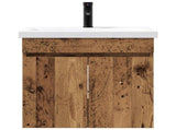 Bathroom Vanity Unit with Tap Old Wood 61 x 40 x 74.5 cm 889543