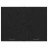 Hanging Cabinet Lyon Black Oak 80 x 31 x 60 cm Engineered Wood 863144