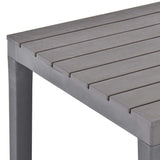 Garden Table Mocca 78x78x72 cm Plastic 48785