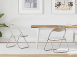 Folding Chair 2 pcs White and Grey 48 x 43.5 x 81 cm 42029044