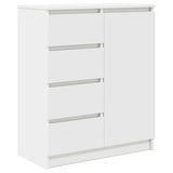 Sideboard with Drawers White 71x35x84 cm Engineered Wood 861580