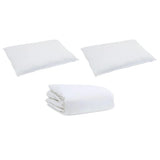 Duvet Set with Pillow 3 pcs White Down Feather 3377084