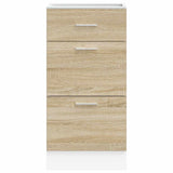 Bottom Cabinet Lyon Sonoma Oak 40x46x81.5 cm Engineered Wood 854213
