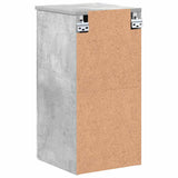 Bathroom Cabinet Wall-mounted Concrete Grey 30 x 31.5 x 61 cm 883347