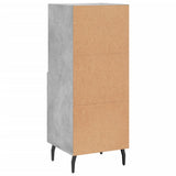 Sideboard Concrete Grey 34.5x34x90 cm Engineered Wood 828688
