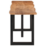 Bench 160 cm Solid Wood Acacia and Steel 4006411