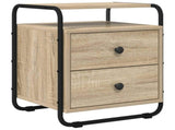 Bedside Cabinet Sonoma Oak 40 x 36.5 x 50 cm Engineered Wood 8007625