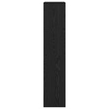 Book Cabinet Black Oak 69.5 x 29 x 137.5 cm Engineered Wood 879666