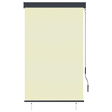 Outdoor Roller Blind 100x250 cm Cream 145959