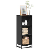 Book Cabinet Black 40x35x107.5 cm Engineered Wood 849109