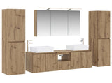 Bathroom Furniture Set 6 pcs Artisan Oak 3407230
