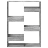 Bookcase Grey Sonoma 100x33x135 cm Engineered Wood 3309389