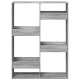 Bookcase Grey Sonoma 100x33x135 cm Engineered Wood 3309389