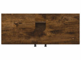 Bathroom Sink Cabinet HAARLEM Smoked Oak 59.5 x 31.5x 59 cm 896790