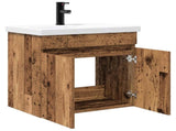 Bathroom Vanity Unit with Tap Old Wood 61 x 40 x 74.5 cm 889543