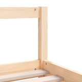 Kids Bed Frame 90x200 cm Solid Wood Pine 834423