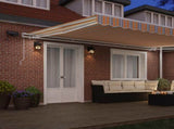 Retractable Awning Multicolour 500 x 350 cm 3331502