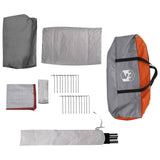 Family Tent with Rainfly Water-resistant 6-Person 42042252